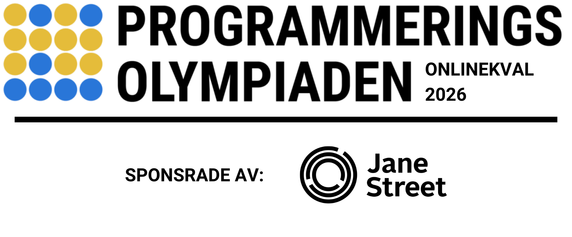 Programmeringsolympiadens Onlinekval 2026